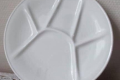 Assiettes à sauce - Blanc