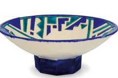 RARE-COUPELLE-A-DECOR-TRICOLORE-DE-MOTIFS-GEOMETRIQUES.-RARE-THREE-COLOUR-DESIGNHELLIP-