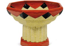 RARE-COUPE-A-DECOR-TRICOLORE-DE-MOTIFS-GEOMETRIQUES.-VERY-RARE-THREE-COLOUR-DESIGNHELLIP-