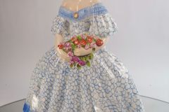 Dame-au-chapeau-en-faience-BFK-Boch-Freres-Keramis-Belgique-signe-BARJANSKY-C.-Catherine-1890-1965-42x36x15cm