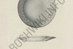 Palmettes - assiette-plate-forme-Palmettes