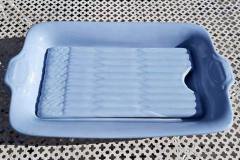 Service à asperges - Pâte Bleue