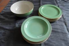 Versailles - Engobe-Celadon-avec-Or