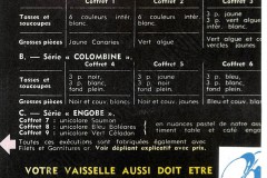 Versailles - Arlequin - Columbine - Engobé